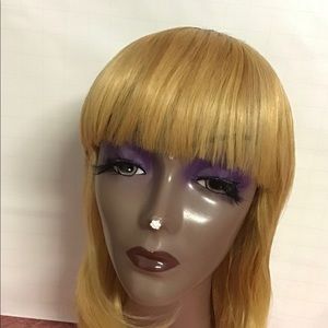 Beautiful Two-Tone Straight Wig Human Hair Wig Brazilian Hair, Wig for Women